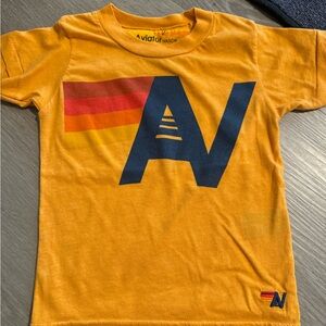 Kids aviator nation logo tee unisex